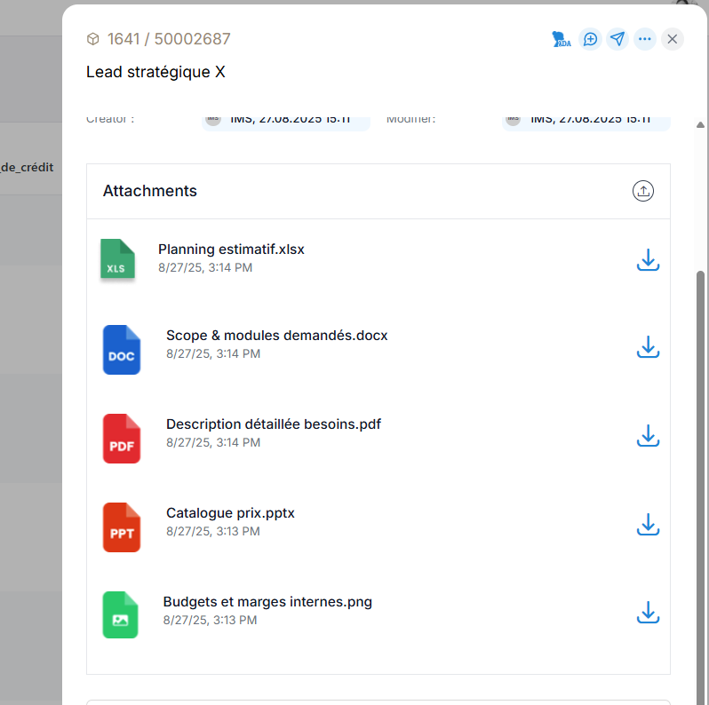 Elix- Gestion & centralisation des documents