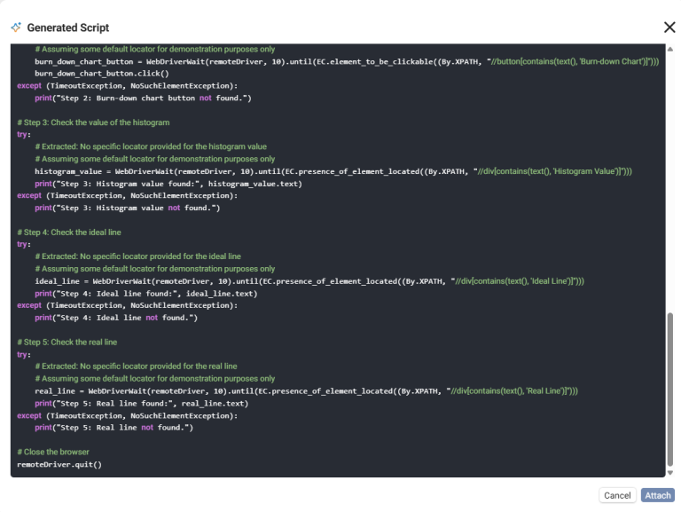 Elix - Test Script Generation with AI
