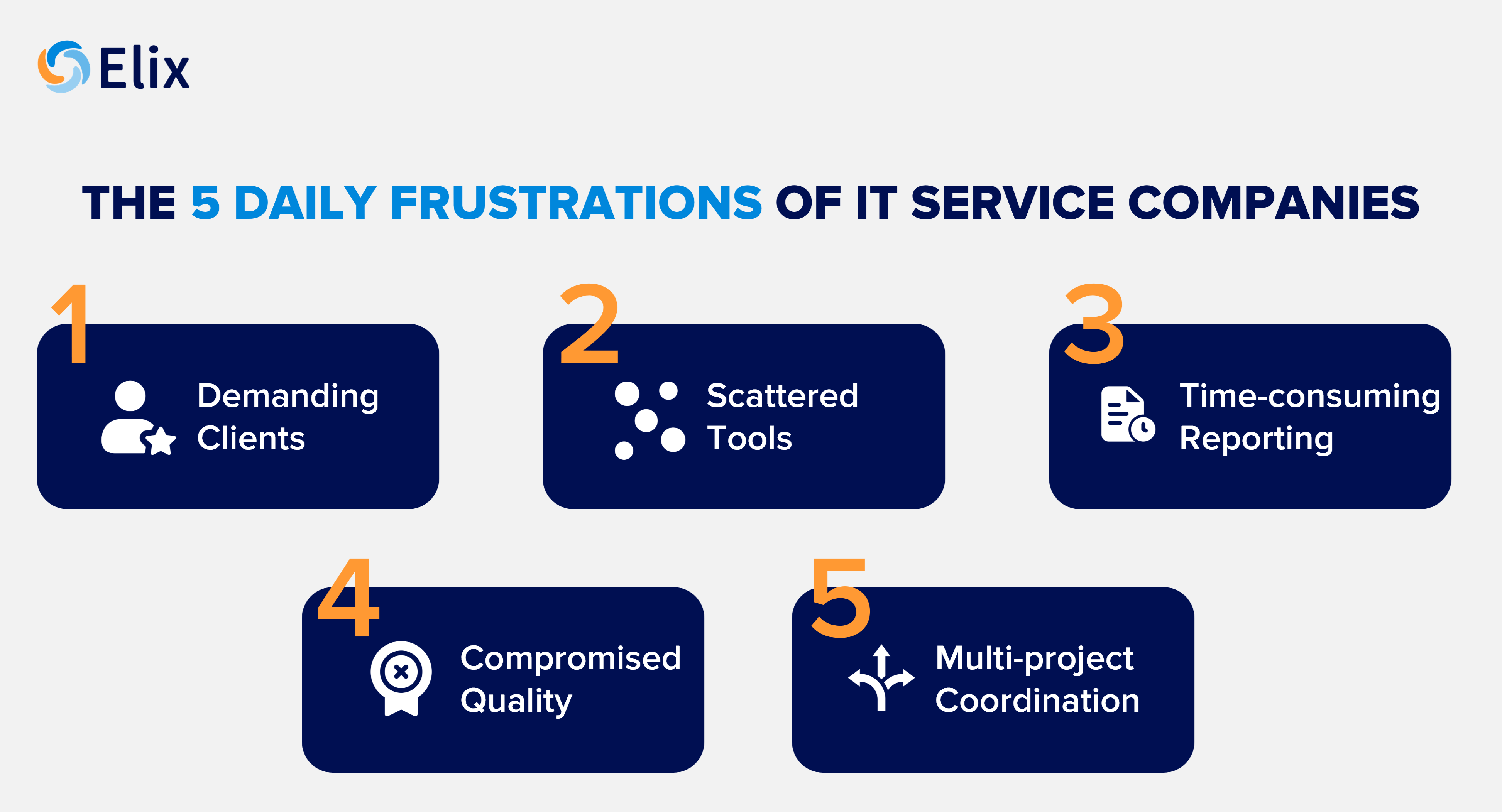 5 frustrations of IT service companies