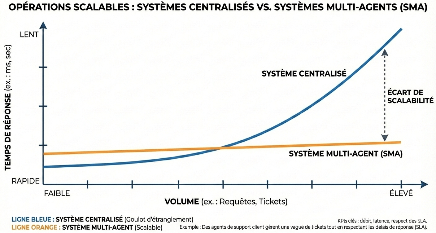 scalabilité systèmes multi agents