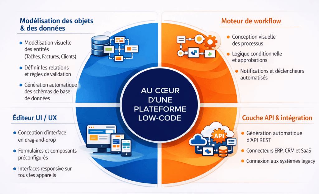 composants plateforme low-code