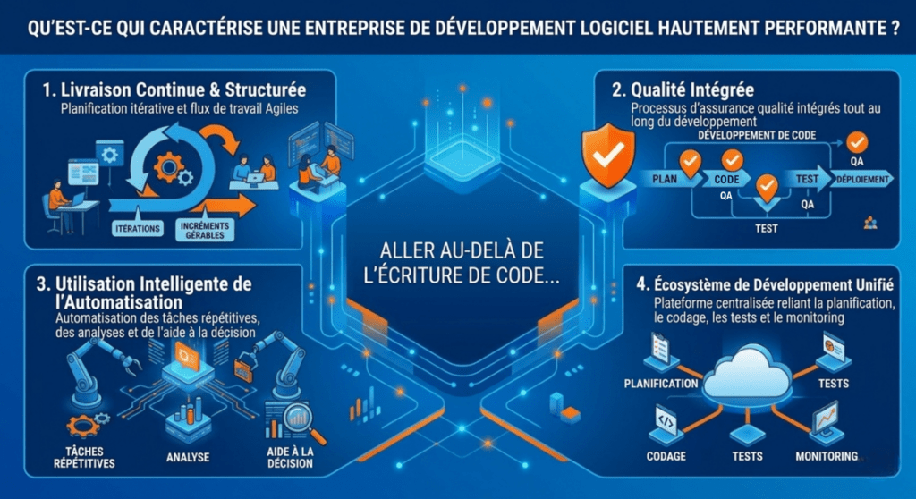 caractéristique entreprise IT performante